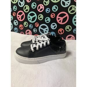 Sequins School Shoes Memory Foam Kid Size 3